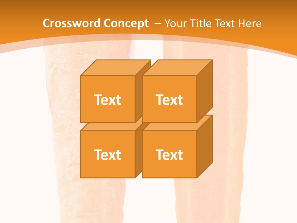 Half Salad Healthy PowerPoint Template