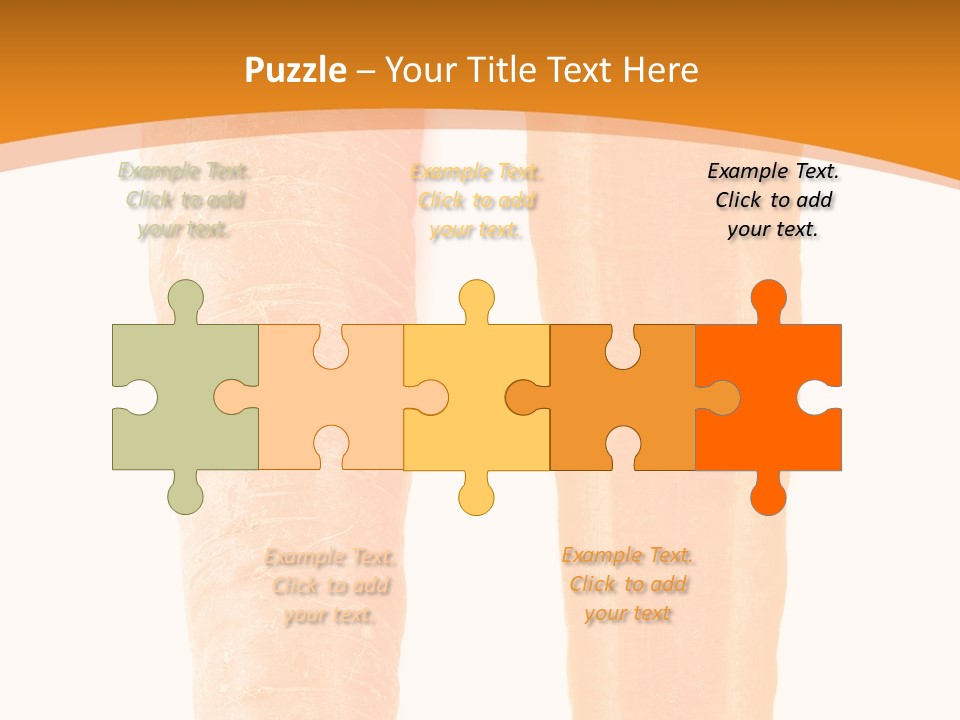 Half Salad Healthy PowerPoint Template