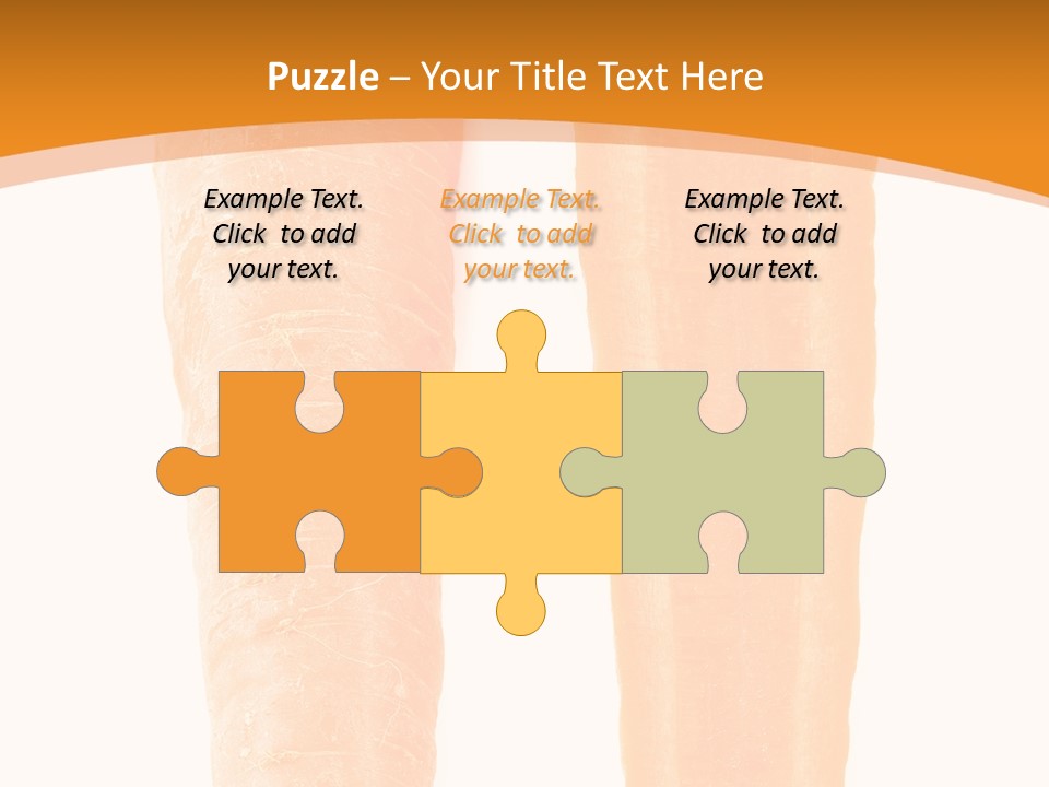 Half Salad Healthy PowerPoint Template