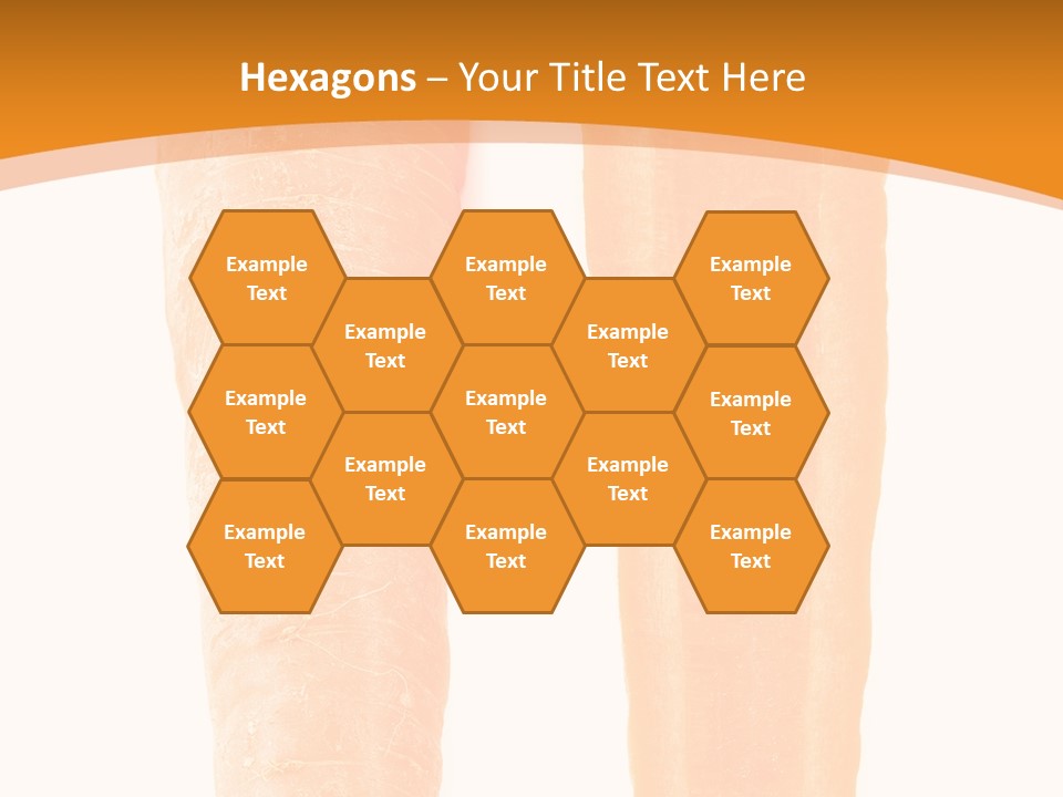 Half Salad Healthy PowerPoint Template