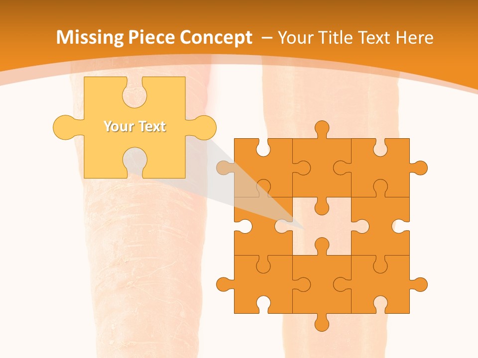 Half Salad Healthy PowerPoint Template