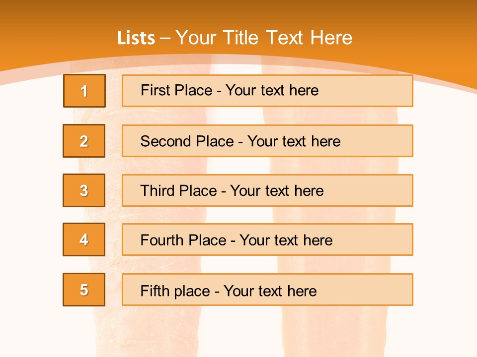 Half Salad Healthy PowerPoint Template