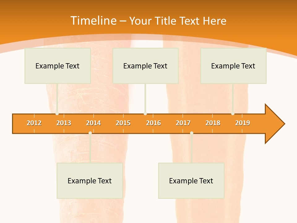 Half Salad Healthy PowerPoint Template