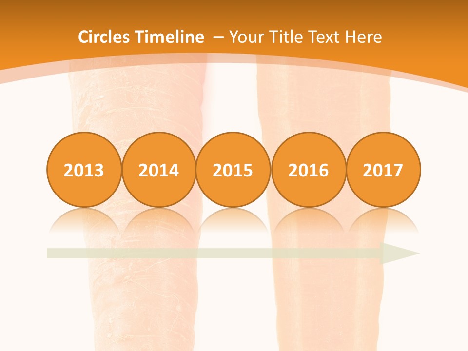 Half Salad Healthy PowerPoint Template