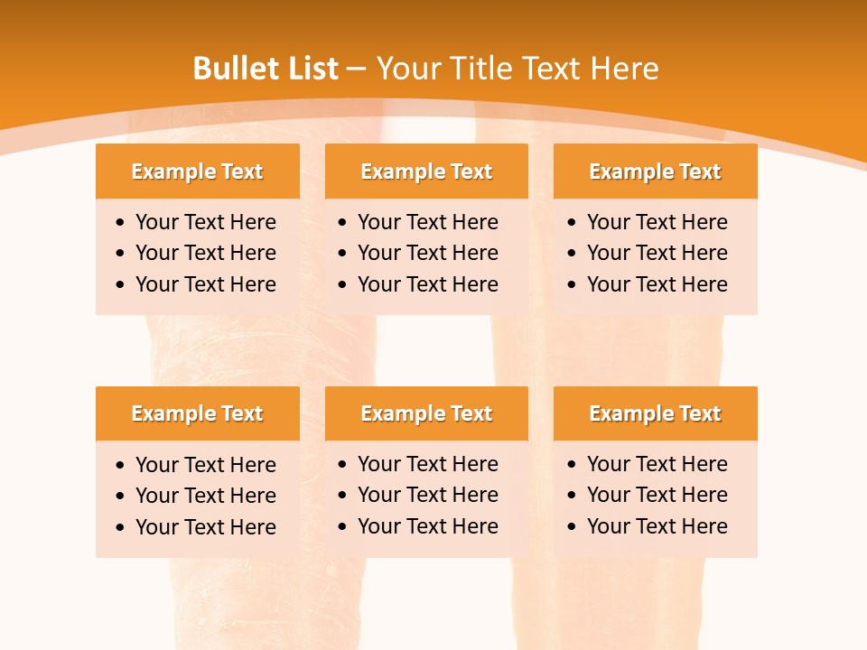 Half Salad Healthy PowerPoint Template