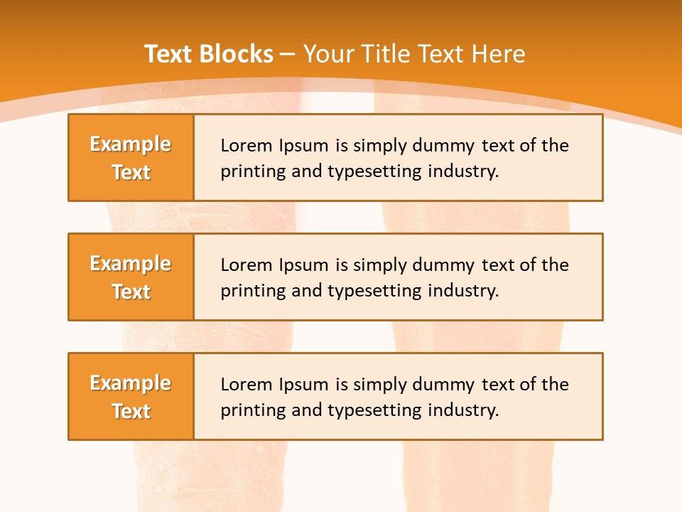 Half Salad Healthy PowerPoint Template