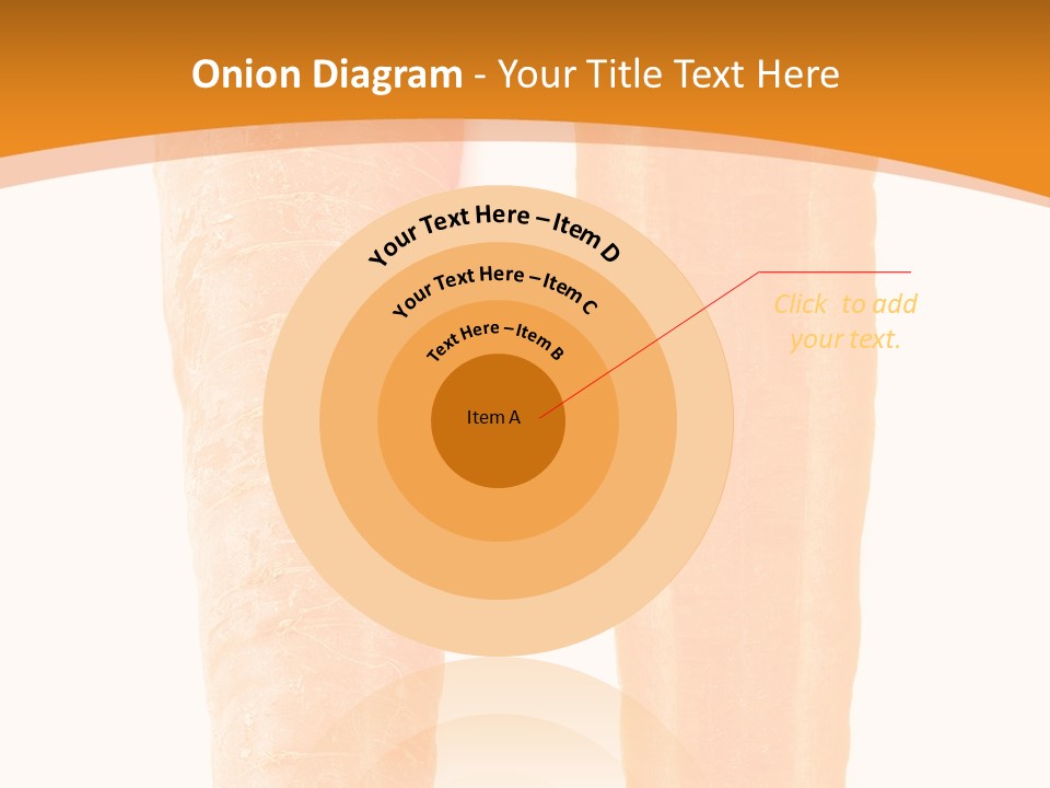 Half Salad Healthy PowerPoint Template