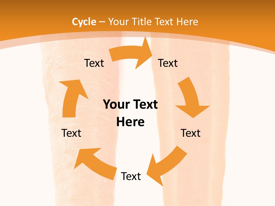 Half Salad Healthy PowerPoint Template