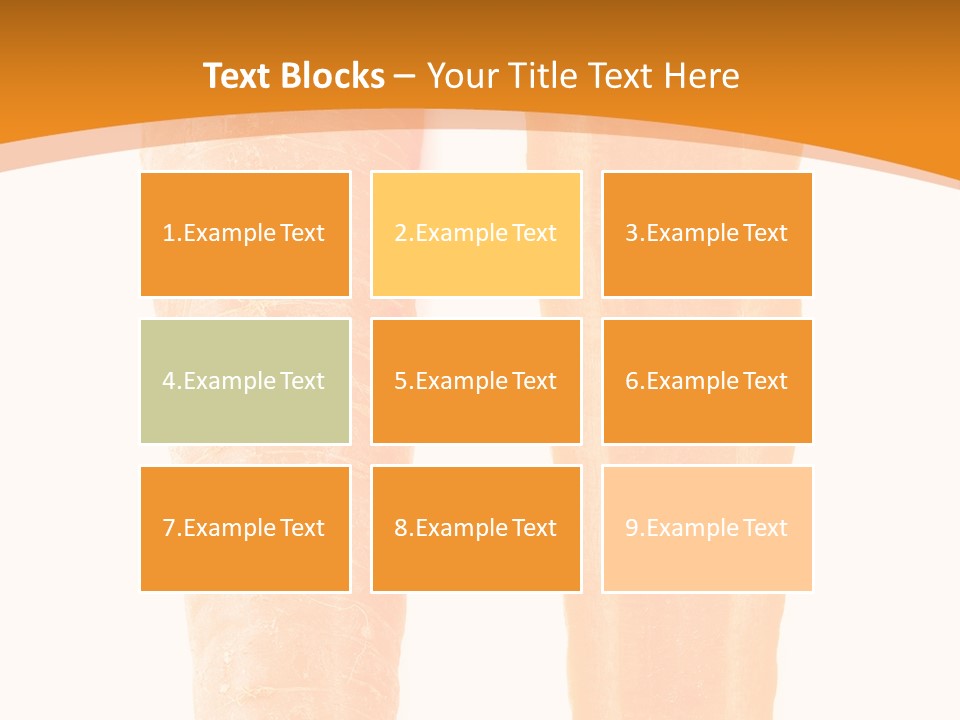 Half Salad Healthy PowerPoint Template