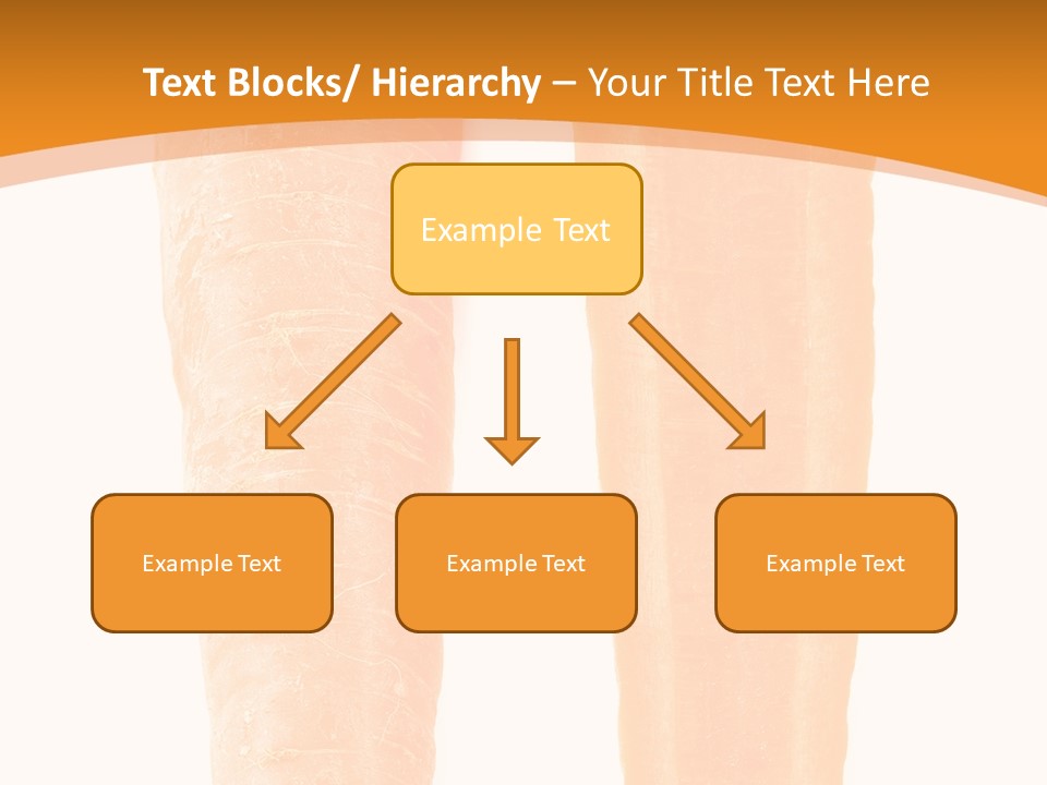 Half Salad Healthy PowerPoint Template