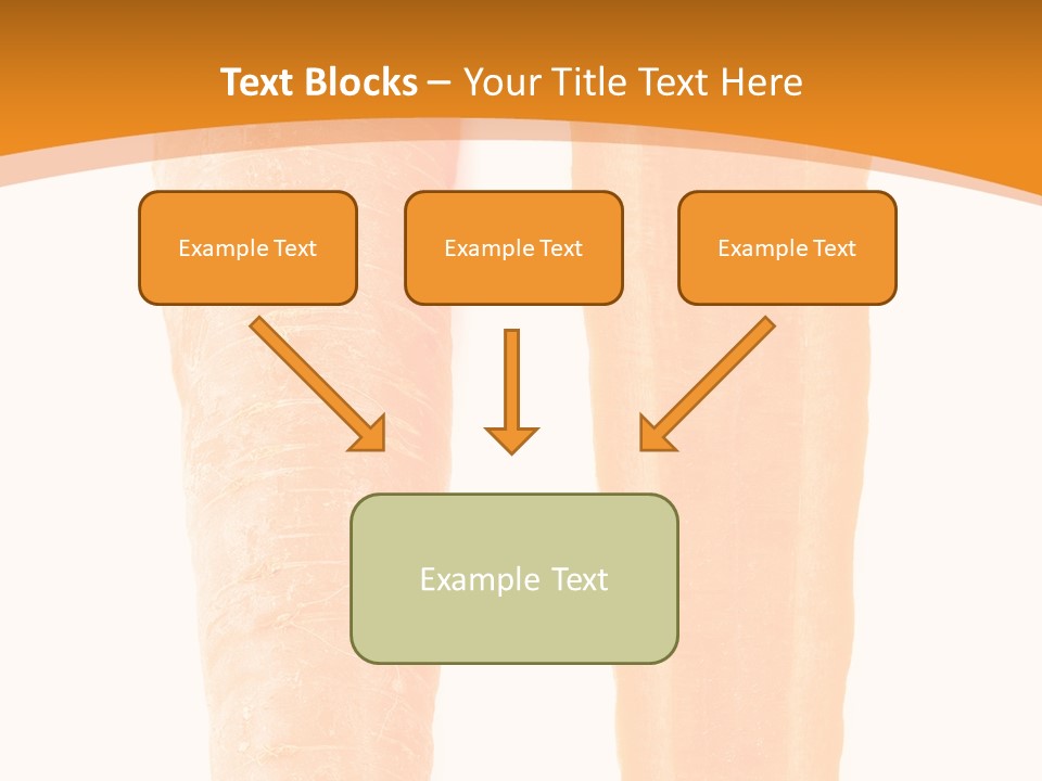 Half Salad Healthy PowerPoint Template