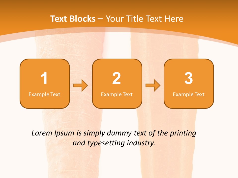 Half Salad Healthy PowerPoint Template