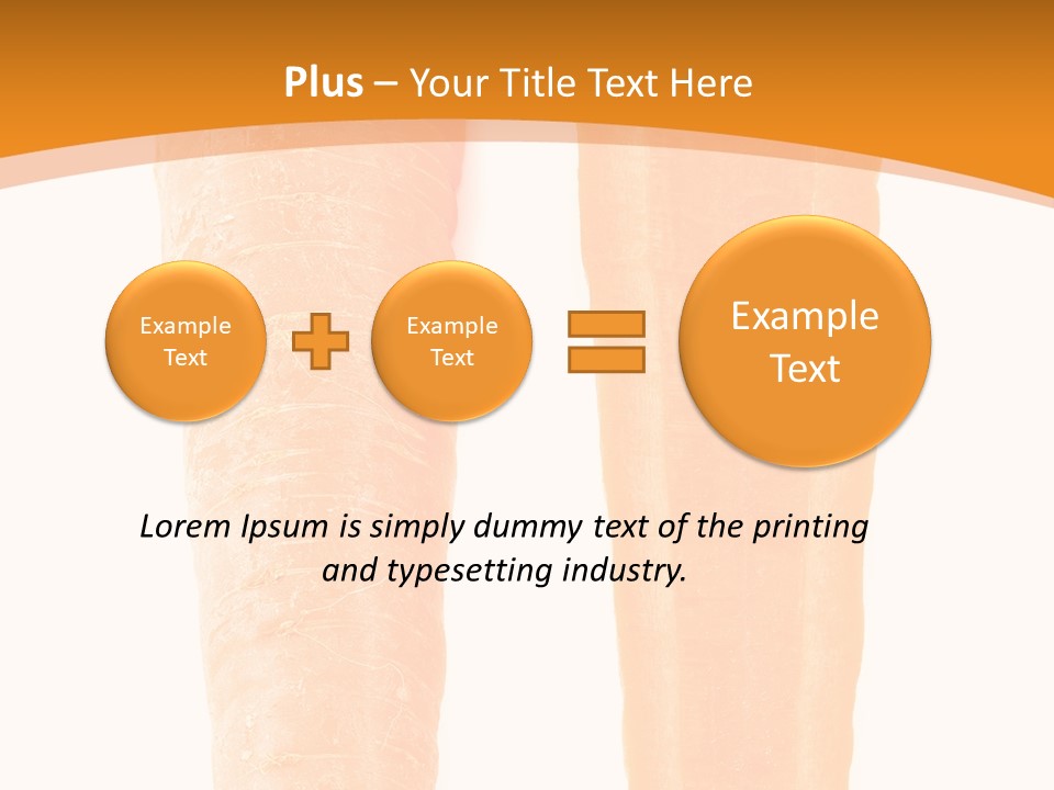 Half Salad Healthy PowerPoint Template