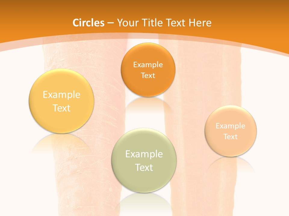 Half Salad Healthy PowerPoint Template