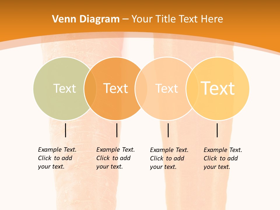 Half Salad Healthy PowerPoint Template