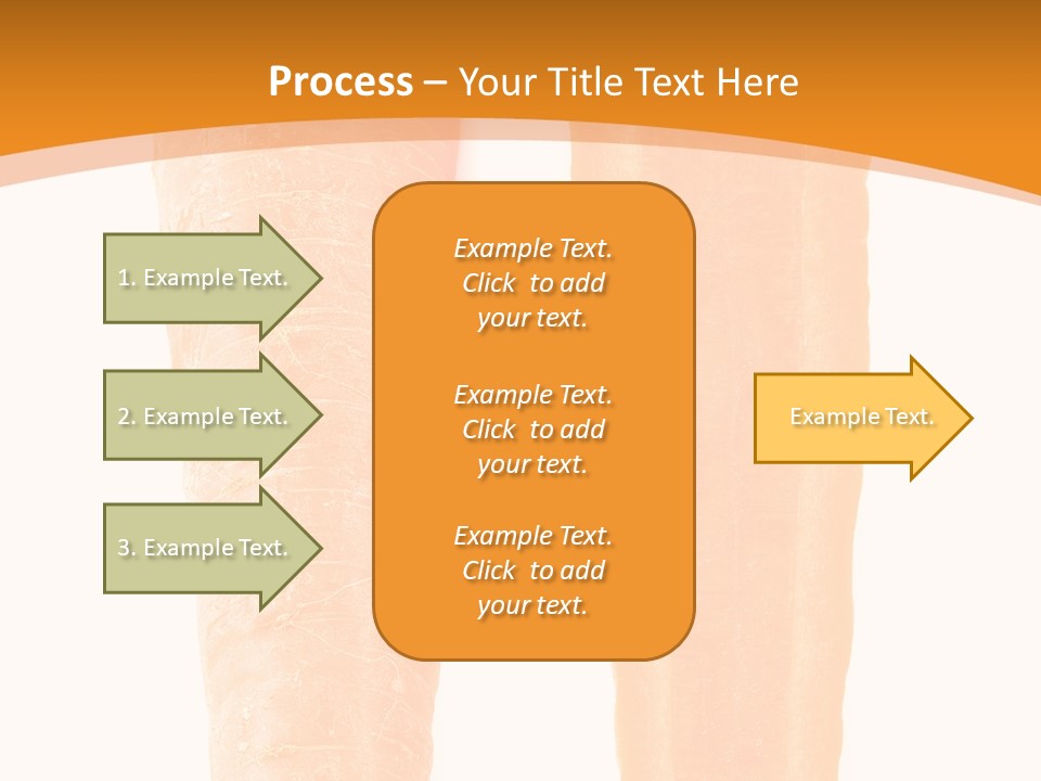 Half Salad Healthy PowerPoint Template