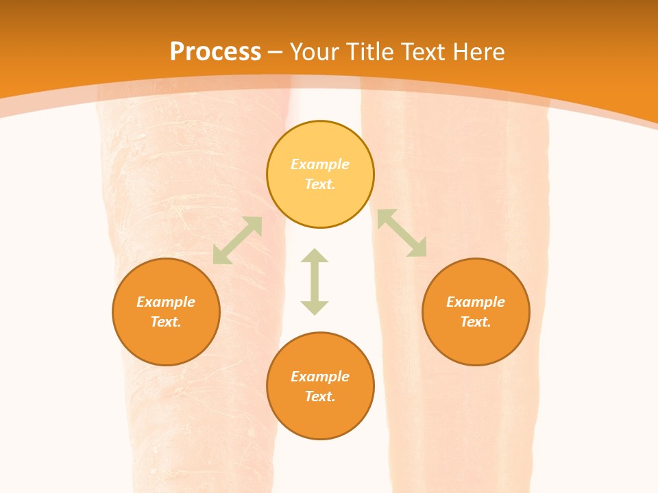 Half Salad Healthy PowerPoint Template