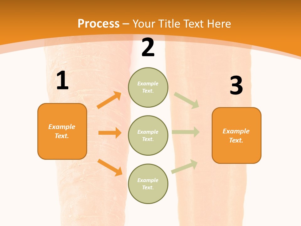 Half Salad Healthy PowerPoint Template