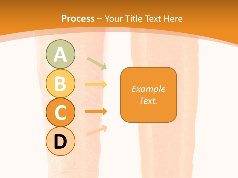 Half Salad Healthy PowerPoint Template