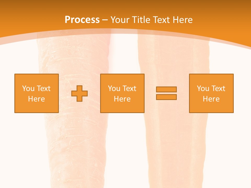 Half Salad Healthy PowerPoint Template