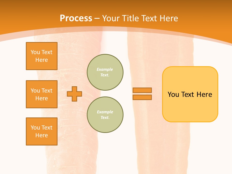 Half Salad Healthy PowerPoint Template