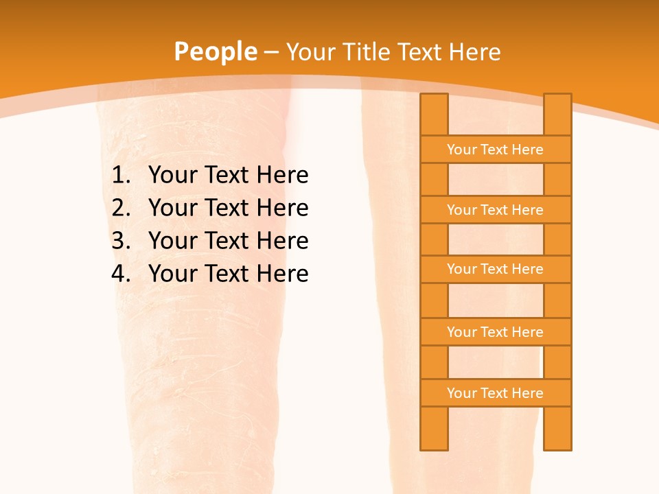 Half Salad Healthy PowerPoint Template