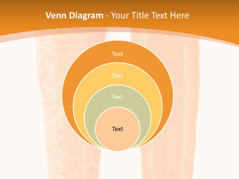 Half Salad Healthy PowerPoint Template