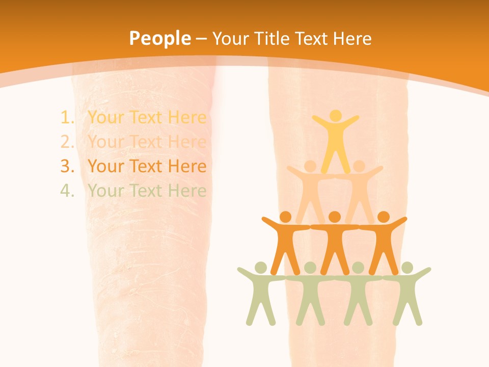 Half Salad Healthy PowerPoint Template