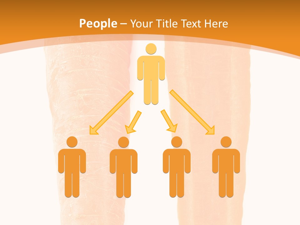 Half Salad Healthy PowerPoint Template