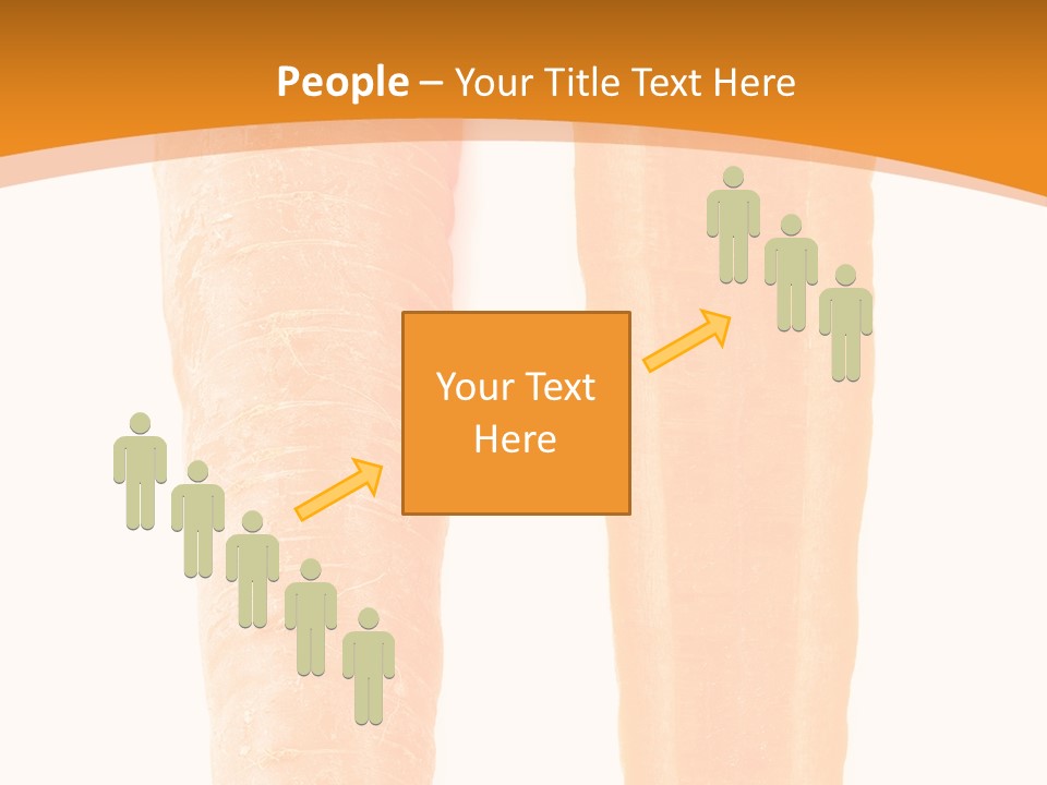 Half Salad Healthy PowerPoint Template