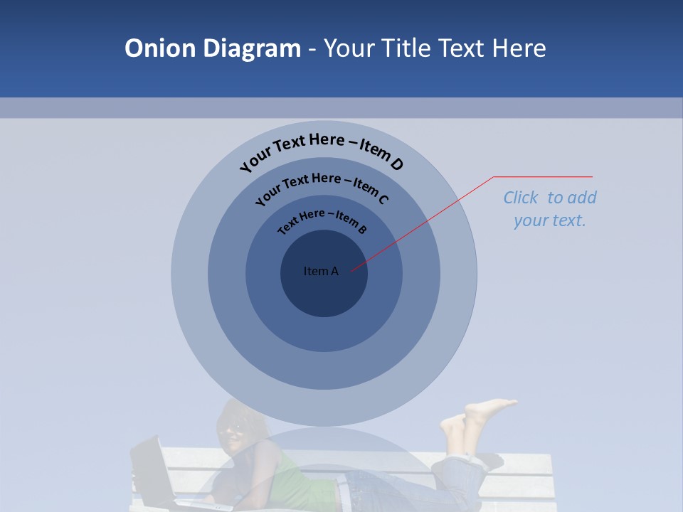 Sky Teenager Learning PowerPoint Template