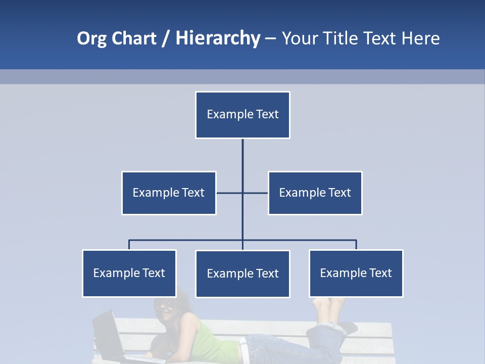 Sky Teenager Learning PowerPoint Template