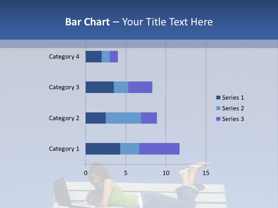Sky Teenager Learning PowerPoint Template