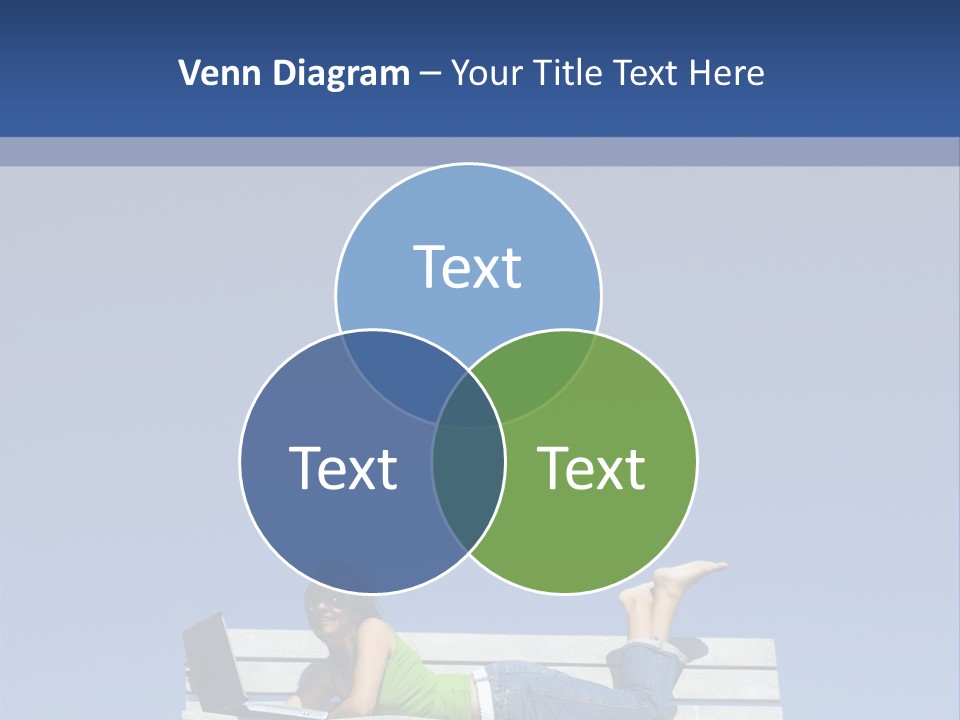 Sky Teenager Learning PowerPoint Template