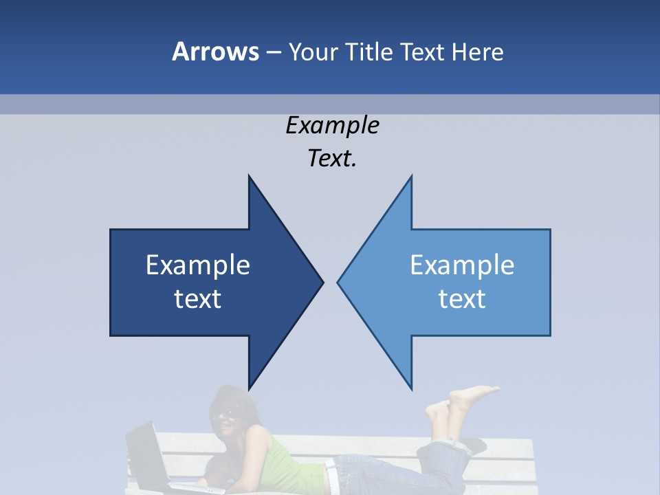 Sky Teenager Learning PowerPoint Template