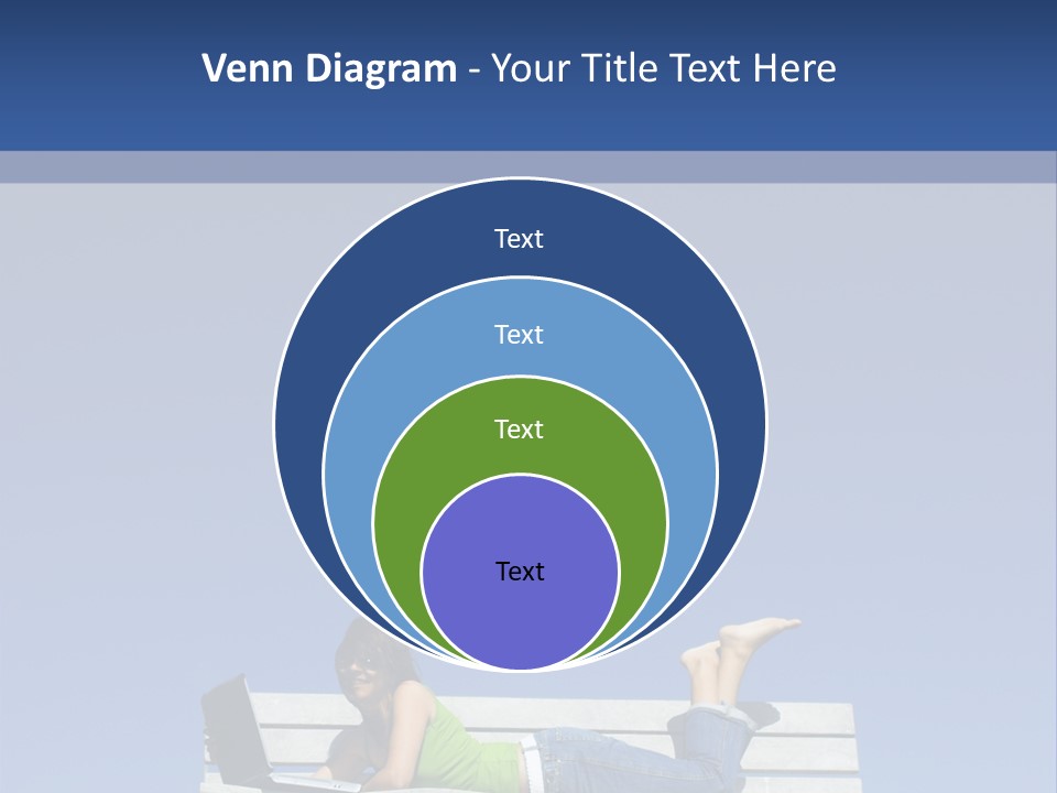 Sky Teenager Learning PowerPoint Template