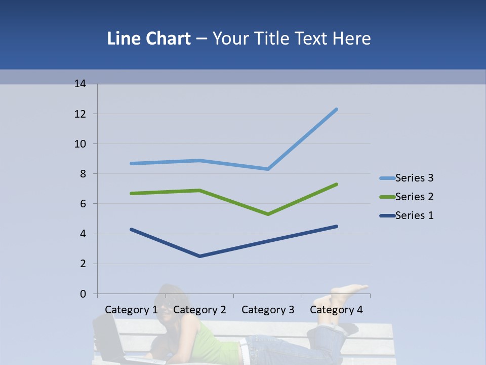 Sky Teenager Learning PowerPoint Template