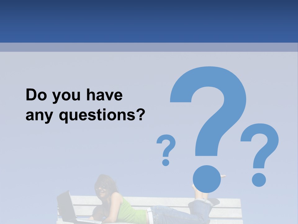 Sky Teenager Learning PowerPoint Template