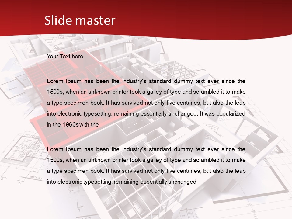 Domicile Countryside Property PowerPoint Template