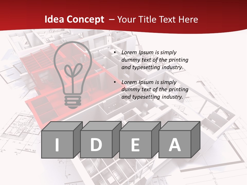 Domicile Countryside Property PowerPoint Template