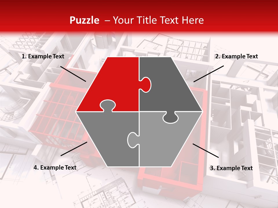 Family Construction Chalet PowerPoint Template