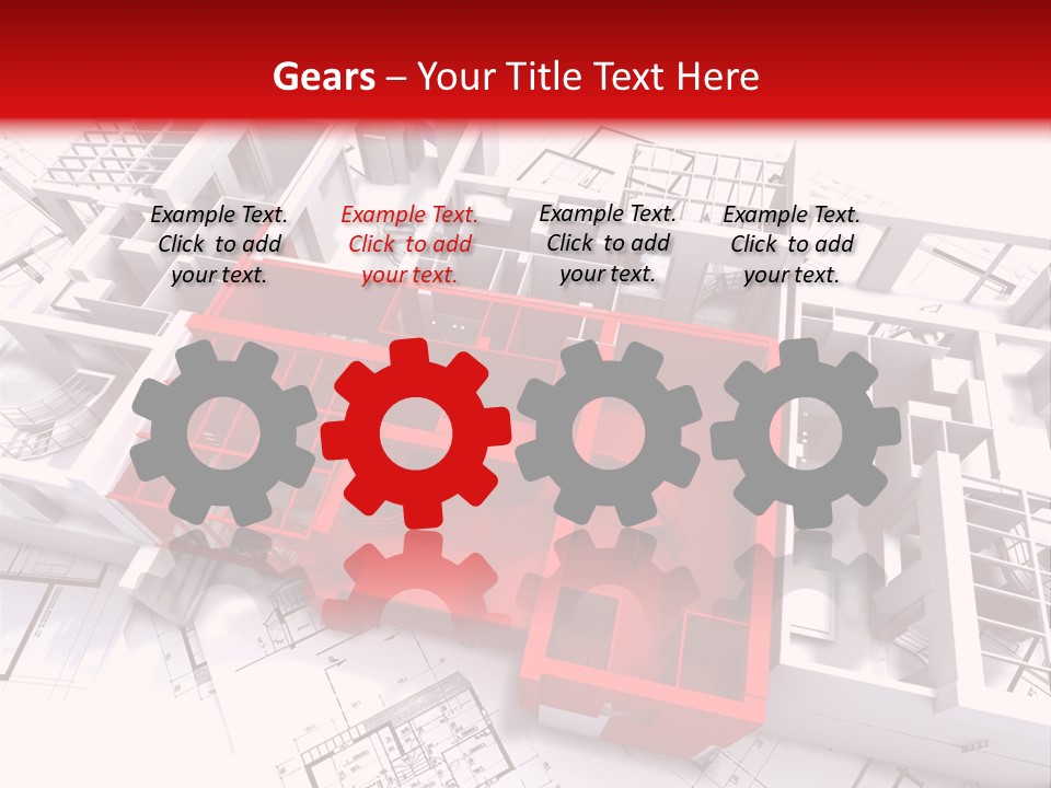 Family Construction Chalet PowerPoint Template