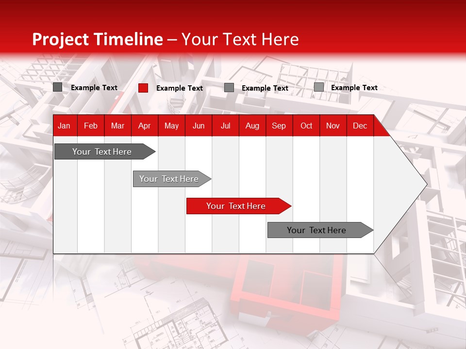 Family Construction Chalet PowerPoint Template