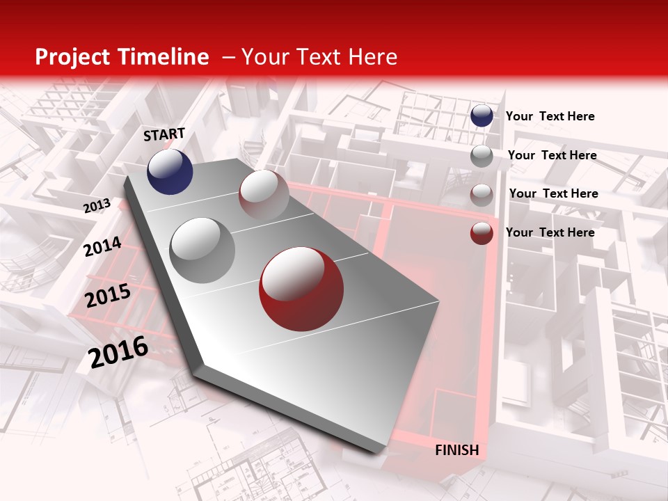 Family Construction Chalet PowerPoint Template