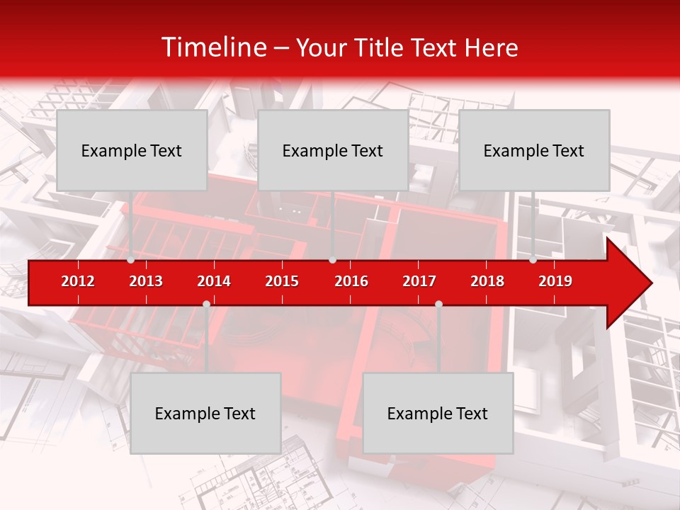 Family Construction Chalet PowerPoint Template