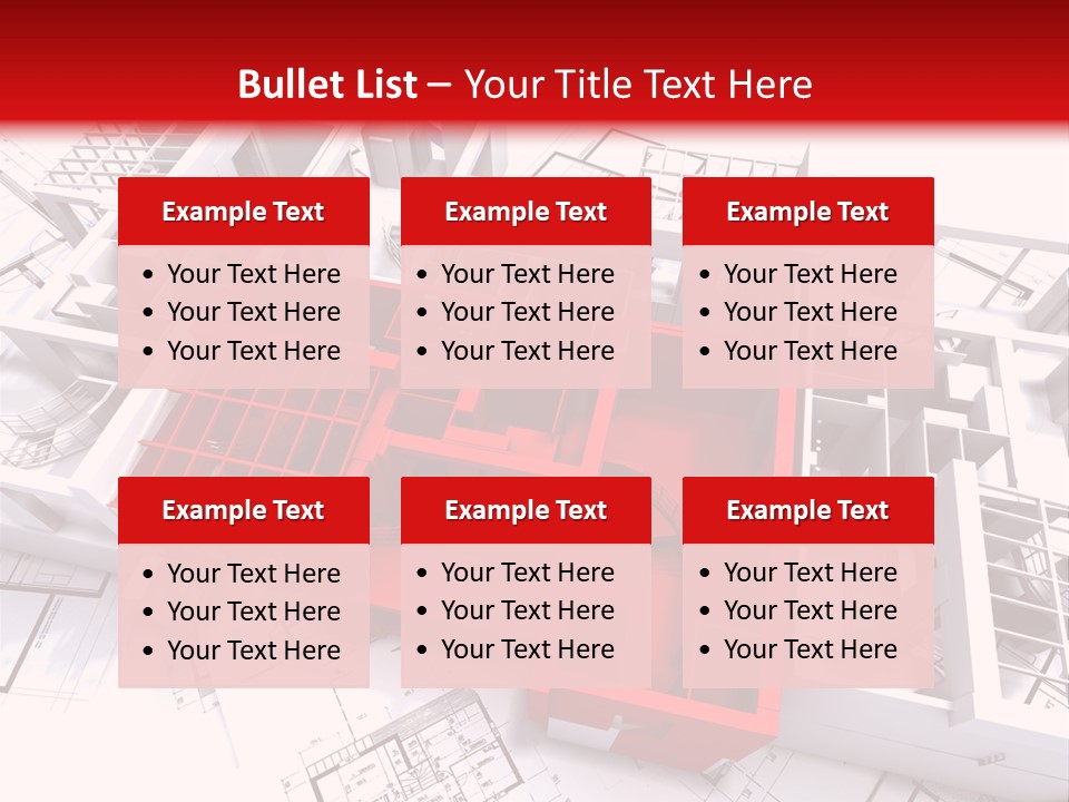 Family Construction Chalet PowerPoint Template
