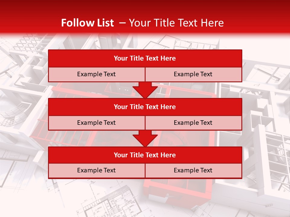 Family Construction Chalet PowerPoint Template