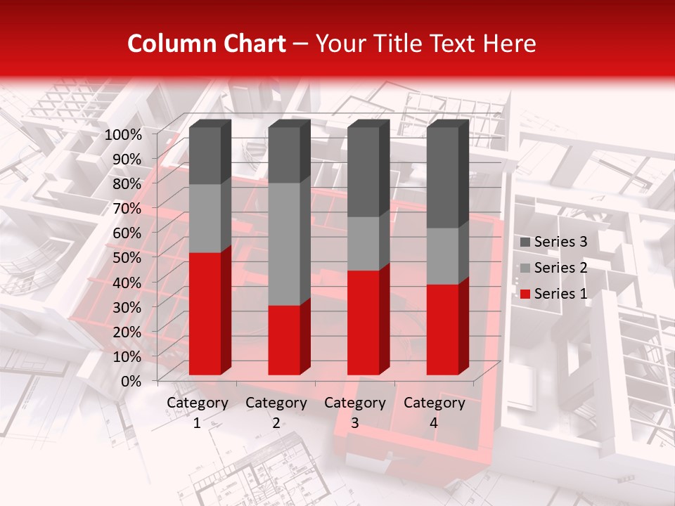 Family Construction Chalet PowerPoint Template