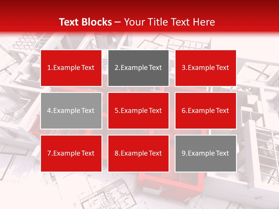 Family Construction Chalet PowerPoint Template