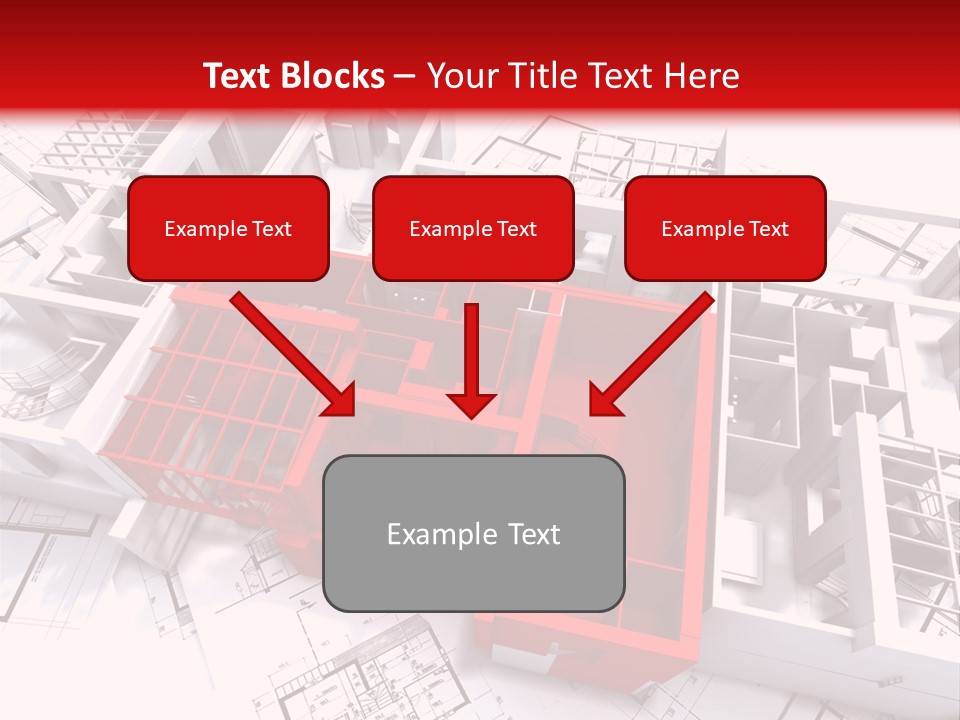 Family Construction Chalet PowerPoint Template
